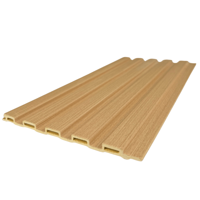 Riflaj de interior textura Lemn Natur 159 x 2800mm. Panou decorativ din WPC [2]