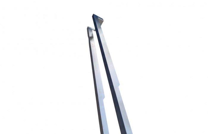 Set manere inox satinat, 38x25mm, Premium [4]