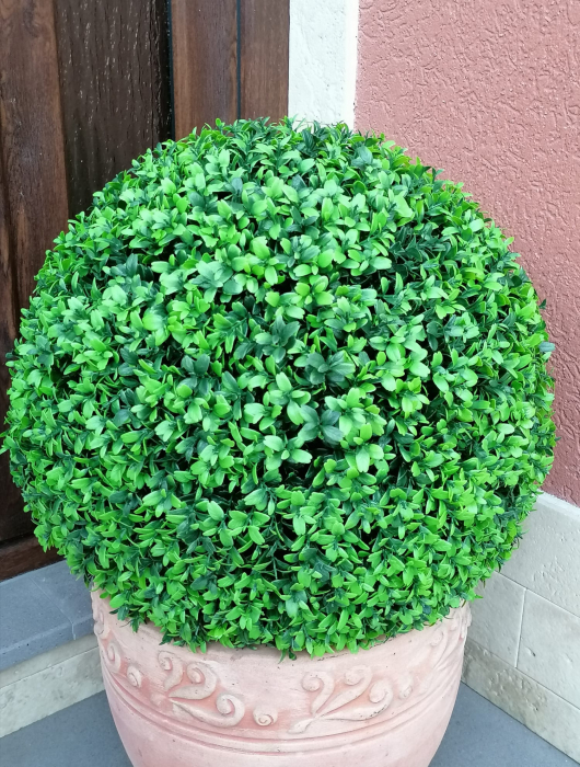 Sfera plante artificiale buxus, Arbust ornamental artificial, Sfera artificiala de cimisir [5]