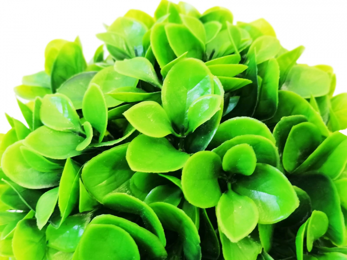 Sfera decorativa din plante artificiale buxus stilizat verde, Sfera plante artificiale [3]