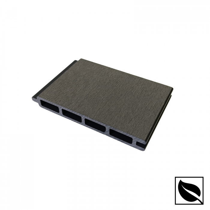 Sipca Gard WPC Gri Antracit cu îmbinare Lemn Compozit, Placa Tip Scandura 150x20 mm,1 ML [7]