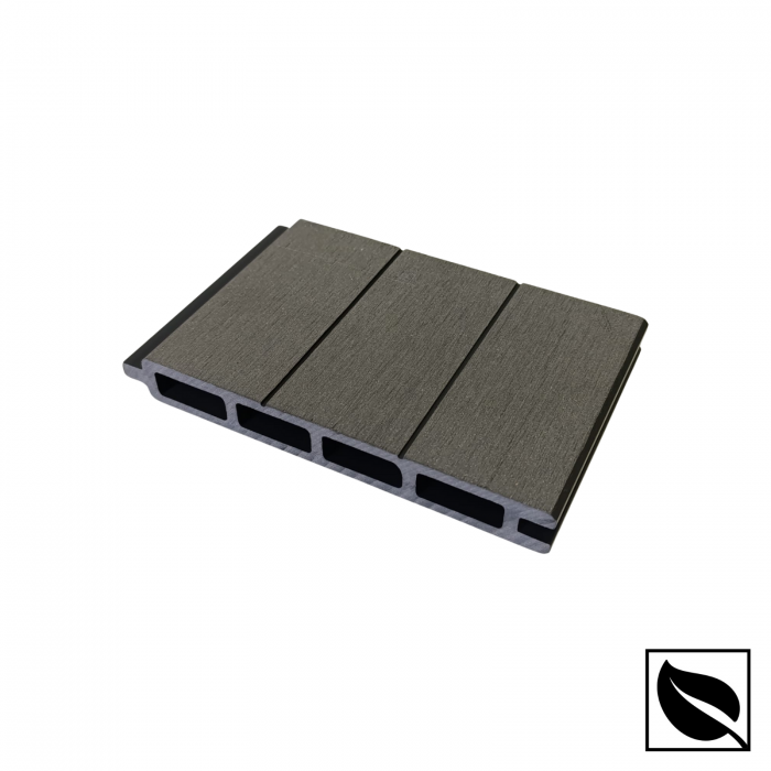 Sipca Gard WPC Gri Antracit cu îmbinare Lemn Compozit, Placa Tip Scandura 150x20 mm,1 ML [6]