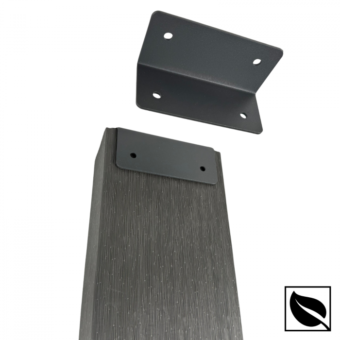 Suport L100 pentru Riflaj Tub WPC 120x62 mm, Culoare Gri [1]