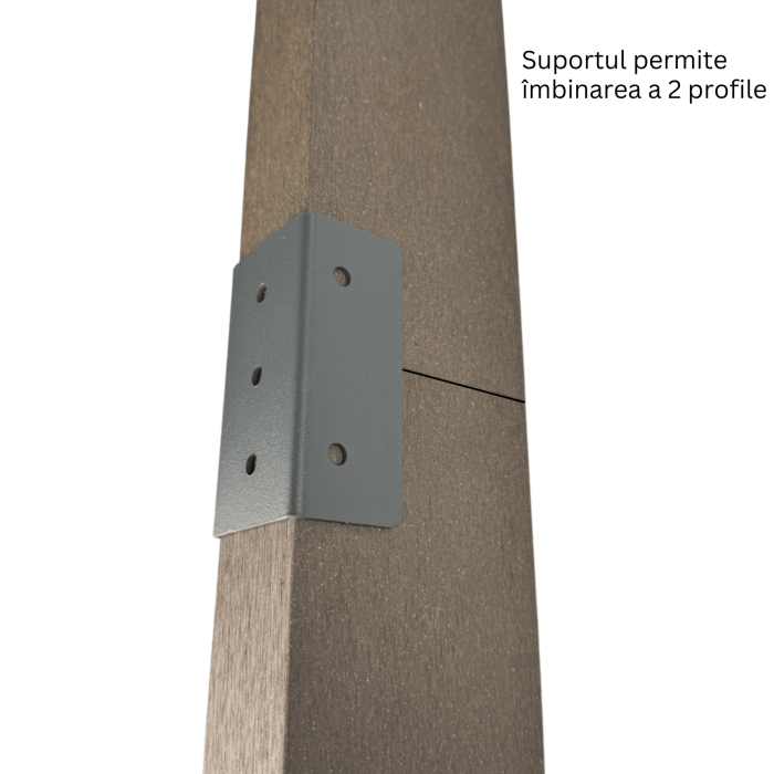 Suport Multifunctional tip C, 80 mm, Gri [3]