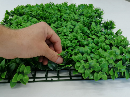 Perete Verde Basil Plant, Perete Verde Artificial,  Panou Decorativ pentru Perete [2]