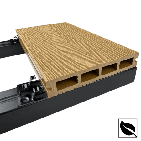 Accesorii Imbinare Placi Deck WPC 3D, Prindere metalica pentru pardoseala Lemn Compozit [2]