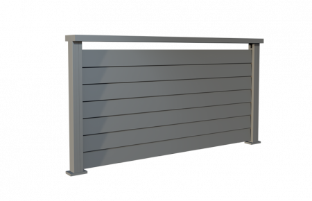 BALCOANE ALUMINIU - Balustrada Model Armura Din Aluminiu Pentru Balcon Si Terasa