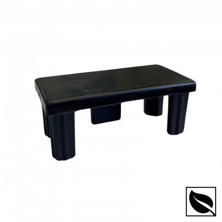 WPC GARD - Capac Dreptunghiular Plastic pentru Cadru Gard, Dimensiune: 30X60 mm
