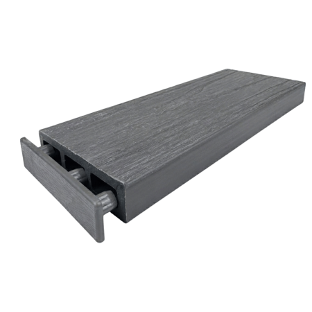 Capac Plastic Gri Antracit pentru Inchidere Lamela Gard 80x20 mm [2]