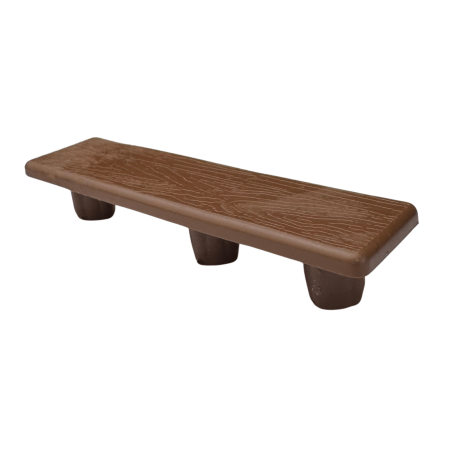 SIPCA GARD WPC - Capac Plastic Maro pentru Inchidere Lamela Gard 80x20 mm