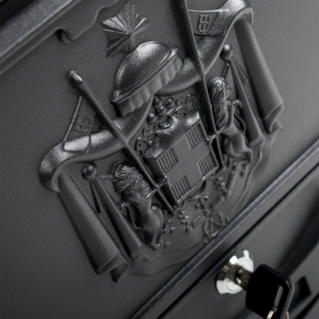 Cutie Postala Everest, Culoare Negru Antracit [3]