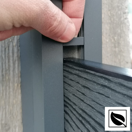 Distantier stalp, 30mm, Aluminum [2]