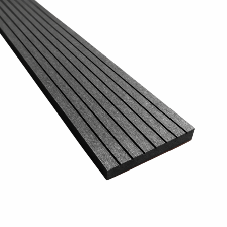 Plinta 3D, WPC Terminatie Deck, 70x11 mm, Lungime 2900 mm, Gri Antracit - VIVODECOR [1]