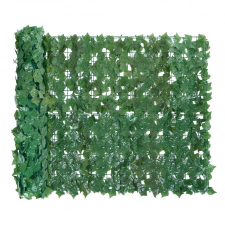 GARD VIU ARTIFICIAL - Gard Verde Artificial cu frunze, Gard din plante artificiale