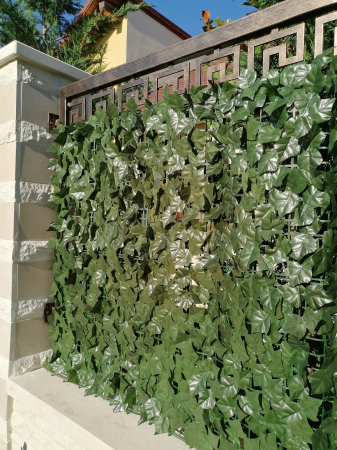 Gard Verde Artificial cu frunze, Gard din plante artificiale [5]