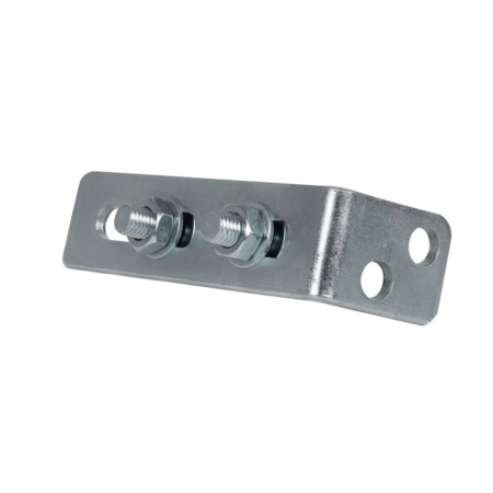 Ghidaj Reglabil Poarta Culisanta cu 2 Role, Latime Placa 40 mm [1]