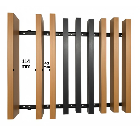 Grinda Portanta Riflaj Tavan, Profil Metalic de Fixare, Lungime 3m [3]