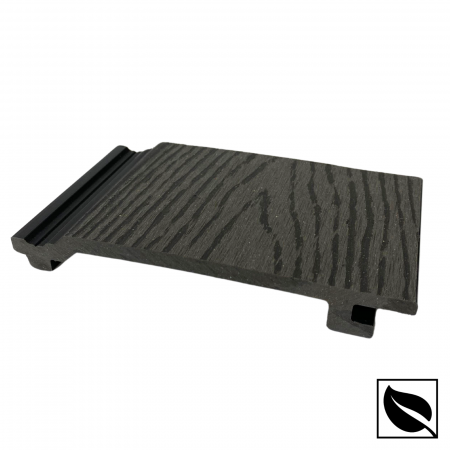 Lambriu WPC Lemn Compozit Gri pentru Fatada, 150x20mmx2900mm. Sipca WPC de exterior placari fatade [2]