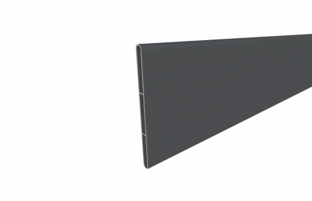 PROFILE GARD ALUMINIU - Lamela ovala, Model Armura, 120x8mm, Aluminum
