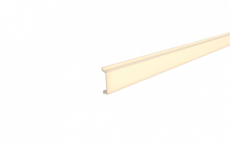 PROFILE GARD ALUMINIU - Lamela Plastic pentru Inchidere Lamela Led Model Neon