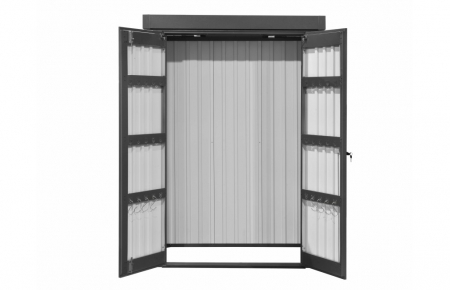 Magazie/Dulap depozitare gradina SolidBox, casuta depozitare unelte, Premium, Otel zincat [2]