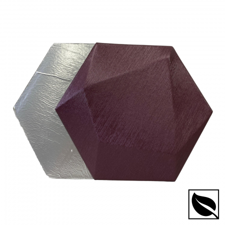 Panou Decorativ Perete 3D Autoadeziv, Hexagon Grena Sidef, Set 2 Buc., Placi din Piele Ecologica [5]