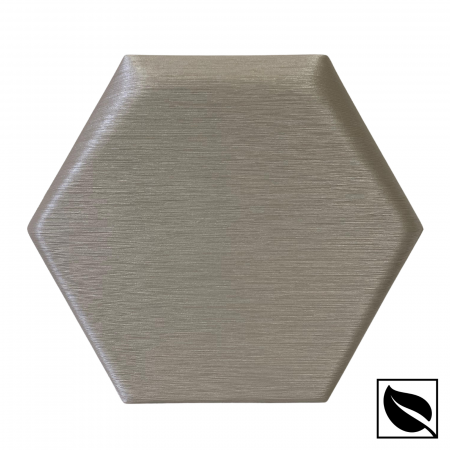 Panou Decorativ Perete 3D Autoadeziv, Hexagon Nisip Sidef, Set 2 buc., Placi Decor Perete [4]