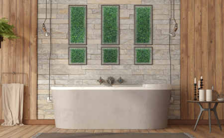 Perete Verde Buxus, Perete Verde Artificial,  Panou Decorativ pentru Perete [3]