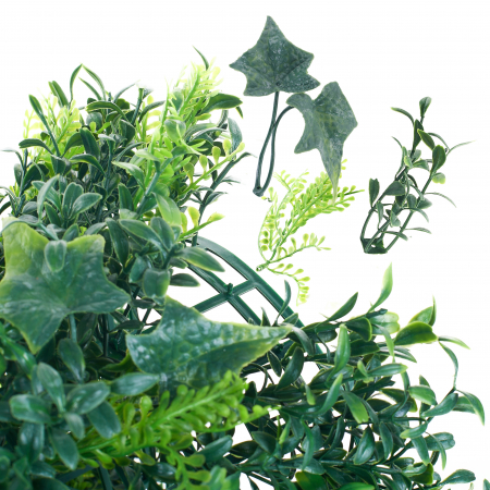 Perete Verde Hedera Mix, Perete Verde Artificial,  Panou Decorativ pentru Perete [2]