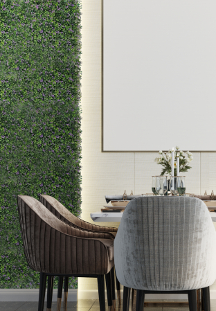 Perete Verde Lavanda, Perete Verde Artificial,  Panou Decorativ pentru Perete [8]