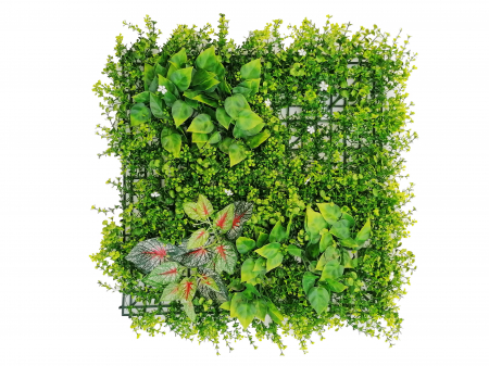 Perete Verde Plant Mix, Perete Verde Artificial,  Panou Decorativ pentru Perete [1]