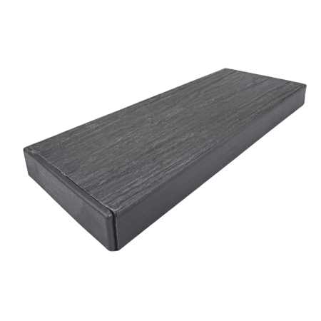 Placa de Gard WPC Co-extrudat 80x20 mm, Gri Antracit, Lungime 2 m și 2.9 m [2]