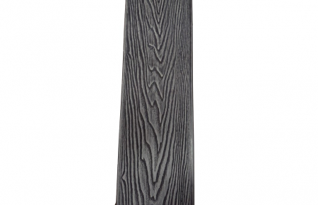 Placa deck terasa WPC 3D, tip pardoseala/dusumea WPC, 150x22mm, gri antracit lemn [8]