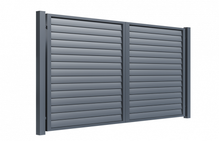PORTI ALUMINIU - Poarta Batanta Model Armura Din Aluminiu
