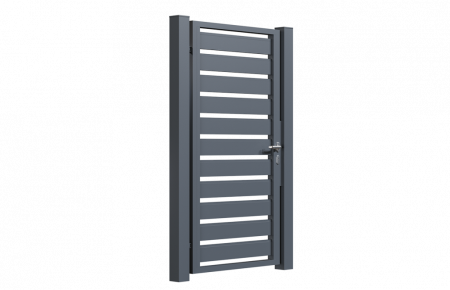 PORTI ALUMINIU - Poarta Pietonala Model Trend Din Aluminiu