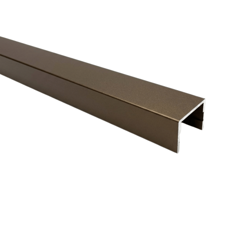 GARD WPC - Profil inchidere lamela gard, 20x20mm, Aluminum