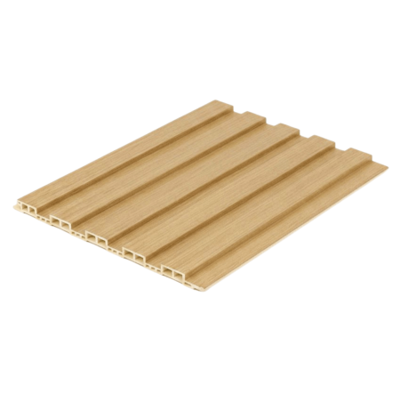 Riflaj de interior textura Lemn Natur 159 x 2800mm. Panou decorativ din WPC [1]