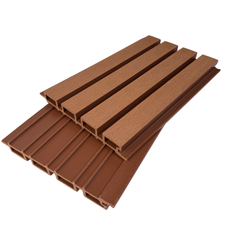 Riflaj Decorativ Aramiu pentru Exterior si Interior, Lungime 2.9 m, WPC Lemn Compozit Durabil, 219x26 mm [1]