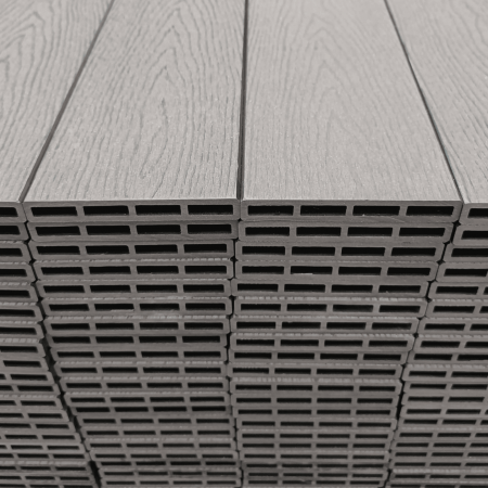 Set 30 Placi Sipca Gard WPC Gri 150x20mm, Placa Tip scandura Lemn Compozit, 2ML/buc [4]