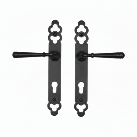 FERONERIE - Set Manere cu Sild pentru Porti Metalice