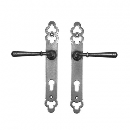FERONERIE - Set Manere cu Sild pentru Porti Metalice