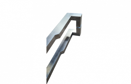 Set manere inox satinat, 38x25mm, Premium [1]