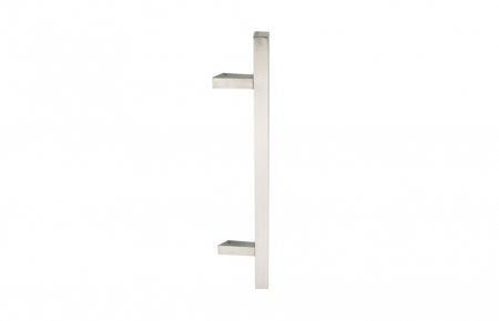 Set manere patrate inox satinat, 30x30mm, Premium [0]