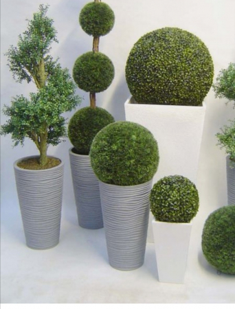 Sfera plante artificiale buxus, Arbust ornamental artificial, Sfera artificiala de cimisir [7]