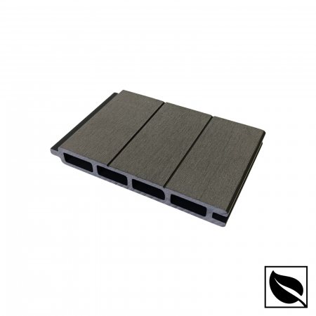 Sipca Gard WPC Gri Antracit cu îmbinare Lemn Compozit, Placa Tip Scandura 150x20 mm,1 ML [5]
