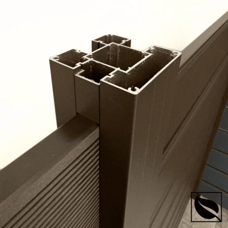 Stalp gard, Multifunctional, 70x70mm, Aluminum [4]