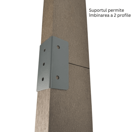 Suport Multifunctional tip C, 100 mm, Gri [2]