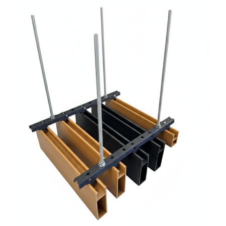 Tija Filetata M8 pentru Fixarea Grinzilor Portante de Tavan, Lungime 3m [2]