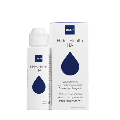 Solutie intretinere lentile de contact, Hidro Health HA, 100 ml [1]