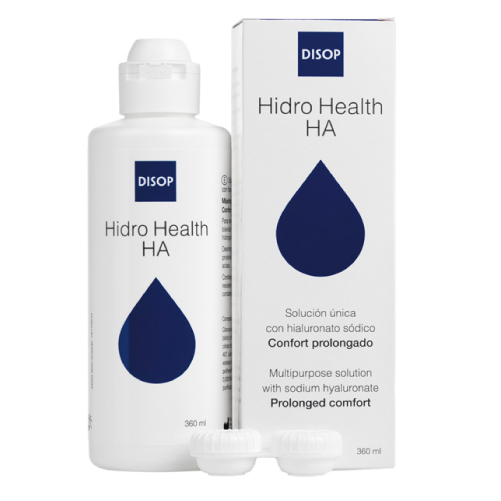 Solutie intretinere lentile de contact, Hidro Health HA, 360 ml [1]